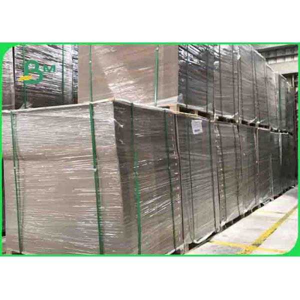 1.5mm Advertising Double Sided Grey Board Paper / Chipboard For Storage Box