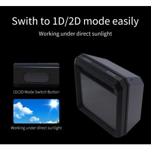 QR Code Scanner Machine Omini Directional Scanner 1D 2D Desktop Scanners Readers