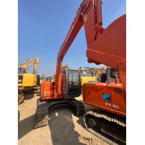 5850kg Second-hand Good condition Hitachi ZX60 with 0.22m³ Bucket capacity Hot