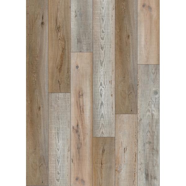 Eco Friendly SPC Vinyl Flooring Waterproof Pine Oak Forest Wood Grain Unilin Click GKBM DD-W82156-1