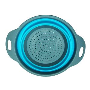 BPA Free Food Grade Silicone Sink Strainer Eco - Friendly With Handle Steam