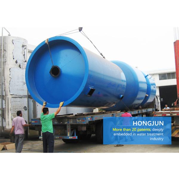 Mild Steel Multigrade Sand Filter Water Treatment For Agriculture Irrigation