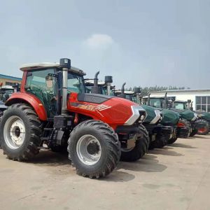 China 55HP 4X4 Four Wheel Drive Diesel  Engine Small Garden Agricultural Machinery Farm  mini farm tractor  steering hydraulic on sale