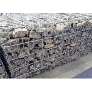 3x1x1m Gabion Baskets 60x80mm Mesh 380-550N/mm2 Tensile Strength