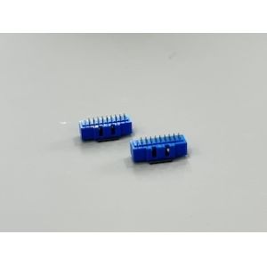 20-Pin IDC Dual-Row Enclosed Male Connector, Pin-Header Type, Exposed 3.2mm,