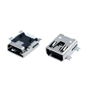 HuaYong 1.0A Type B SMT Micro Usb Surface Mount Connector
