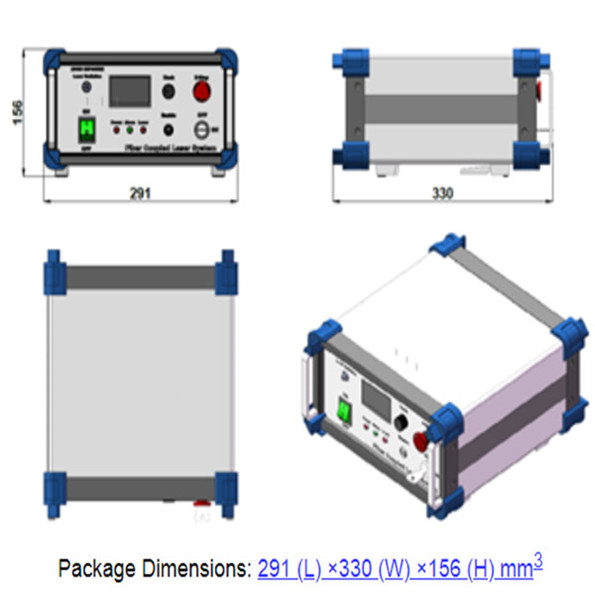 808nm Diode Pumped Narrow Pulse Picosecond DPSS Laser Kit