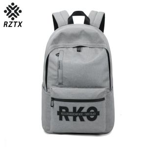 Zipper Closure Student School Backpack 24L Waterproof Laptop Rucksack