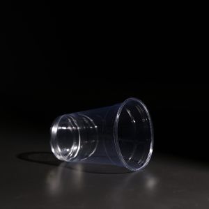 350ML BPA Free Plastic Cup PET Disposable Cup With LId for Bubble Tea