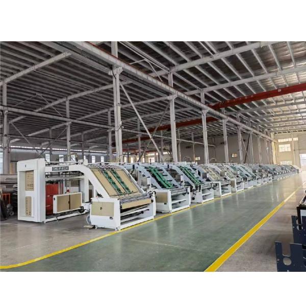 Max Speed 6000sheets/h Flute Paperboard Laminating Machine for Cardboard Carton