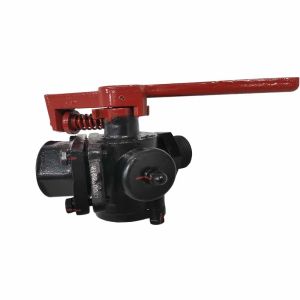 Right Cast Iron Angle Cock for UIC Standard EN 14601-2011 Production Standard