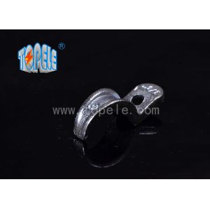 Malleable Iron Pipe Clamp , IMC Conduit And Fittings One Hole Conduit Strap