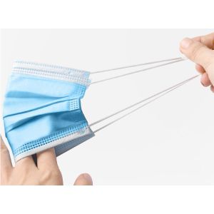 High quality disposable face mask 3 layer earloop thicker melting spray cloth in