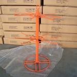 2 inch Wire Hooks Spinner Rotating Table top Display Rack Hooks Spinner Metal