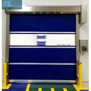 2000mm Width 0.9mm Curtain High Speed Rolling Doors