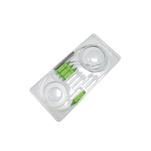 1x3 Fiber Optical PLC Splitter Singlemode G657A SC APC Connector 1260 - 1650 Nm