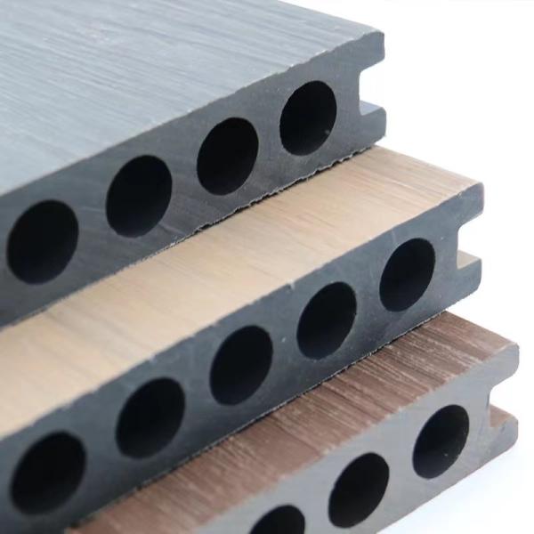 Mold Resistant WPC Hollow Board Swimming Pool WPC Decking Tiles Waterproof