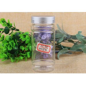 Cheap Customized Small Capacity Clear Plastic Cylinder Package Bottle With Screwcap for sale