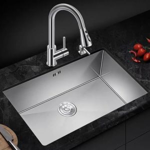 9L Rectangular Stainless Steel Kitchen Basin Under Counter Sink