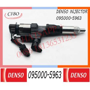 China Common Rail Injector 095000-5963 diesel fuel Pump Assembly parts 23670-0L090 for TOYOTA Hilux 1KD-FTV Engine on sale