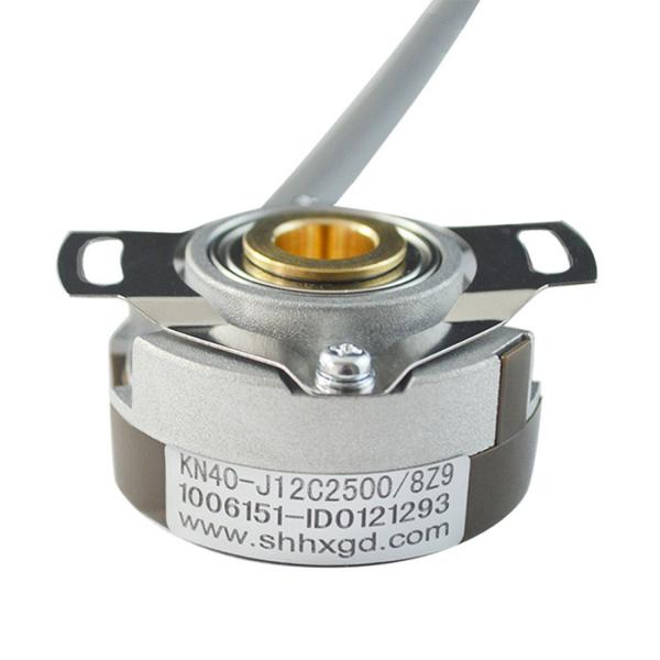Hollow Shaft Cone Hole Miniature Rotary Encoder 5000 Ppr Taper Shaft 9.54mm 8