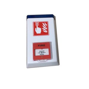 Call Point Fire Site Alarm powered with 9V Lithium Battery Low Battery Warning