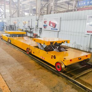 Battery - Operated Transfer Carts 35 Tons Lifting Rail Transfer Cart
