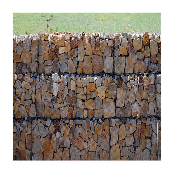 Retaining Wall and River Construction Made Easy with Galvanized Woven Gabion