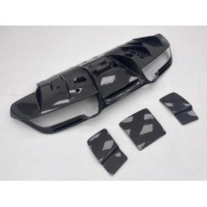 Auto Parts ForFerrari F8 Carbon Fiber Body Kit F8 Upgrade Novi Style Diffuser