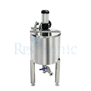 20k ultrasonic homogenizer machine with mixing tank for extraction and