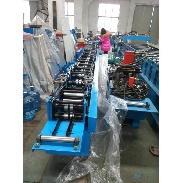 Hydraulic Cold Roll Forming Machine Solar Cell Panel Rack Easy Erection