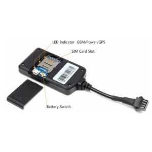 UBLOX Chip Geo - Fence Alert Motorcycle GPS Tracker With Free Tracking system