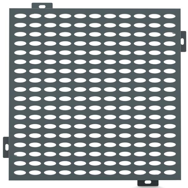 Perforated Metal Sheet Aluminum Cladding Panels For Curtain Wall Or Ceiling Decoration