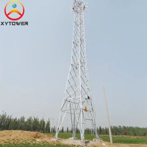 Galvanized Internet Wifi Angel Steel Telecommunication Towers with 4 Legs
