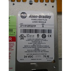 Allen Bradley 2711P-RP2 PanelView Plus Logic Module 128 MB Flash/RAM DC Input