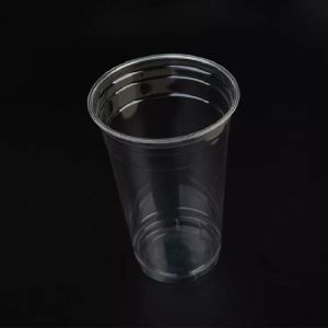 16 20oz Custom Printed Compostable Biodegradable PLA Cups Clear Disposable