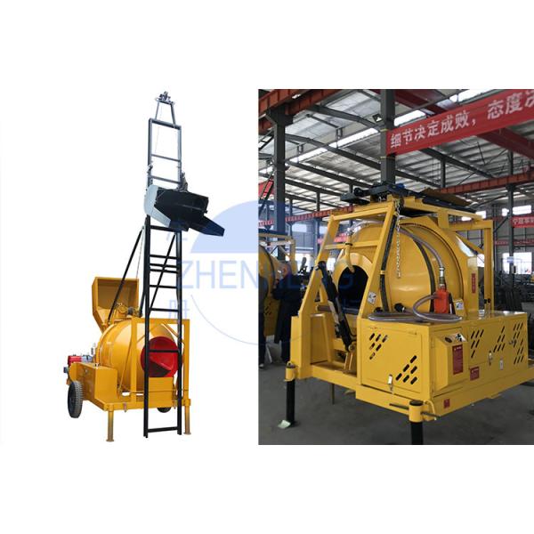 Commercial Transit JZR350T Diesel Concrete Mixer Machine Stable Performance