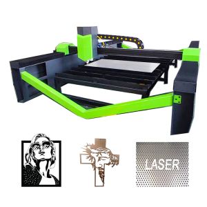 Precision Laser Cutting Fly Cut Steel Plate Fast High Quality Portable Fiber