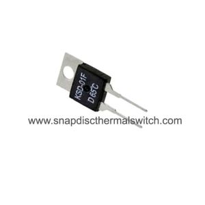 Temperature Sensing Miniature Thermal Switch 250V1A High Sensitivity