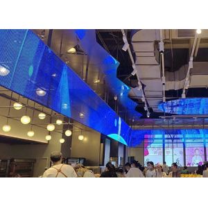 5500cd P7.81 SMD2121 Outdoor Transparent LED Screen