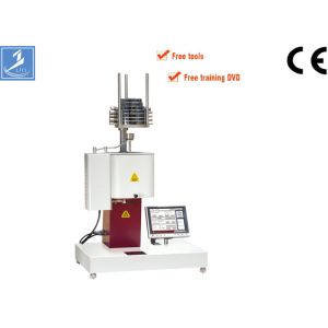 Plastic Melt Flow Rate Testing Equipment , LCD Plastic Testing Machine