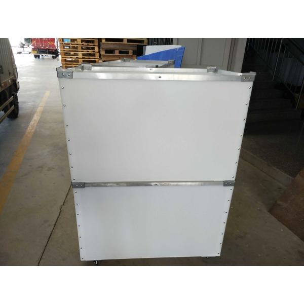 Anti Pressure Foldable Plastic Moving Boxes Lightweight Corrugated PP Box