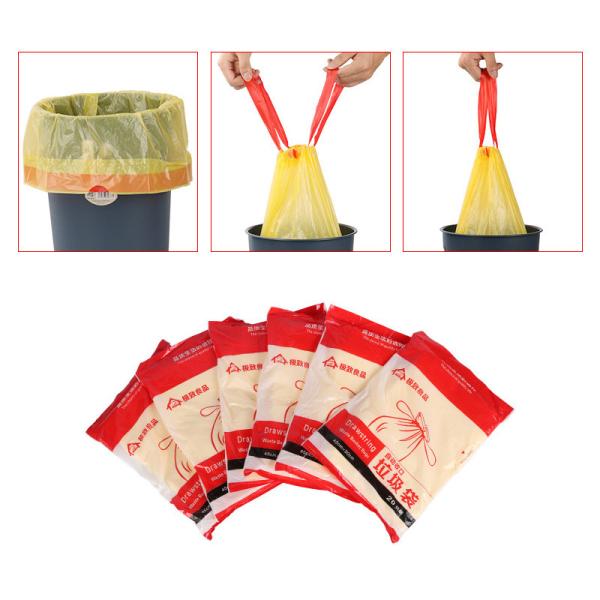 Quality 4 8 13 Gallon Compostable Biodegradable Plastic Garbage Bag With Drawstring wholesale