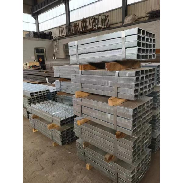 OEM Drilling Galvanised C Section With Hot Dipped Galvanisation Length 900mm-18000mm