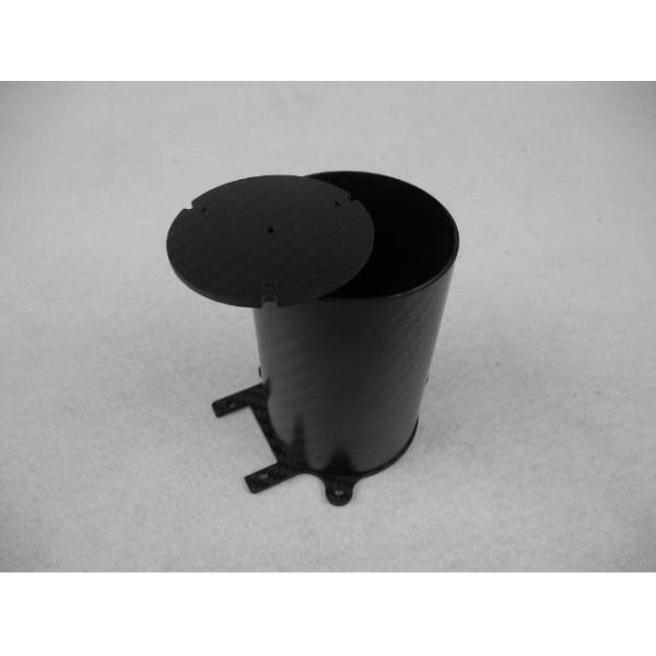 Customized processing Full Carbon Fibre Tube and Plate Glued Parts