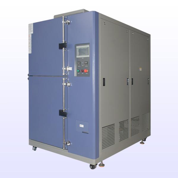 Custom Made Two Zone Hot Cold Thermal Shock Testing Machine For Building