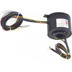Through Bore Series Electrical Slip Rings Industrial Strong Insulation