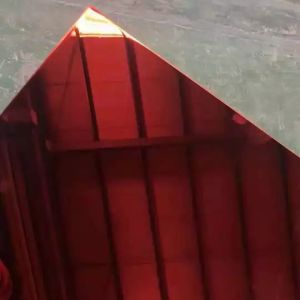 Cold Rolled SS Gold Mirror Sheet