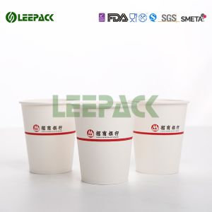 8 OZ Disposable Paper Cups Ecofriendly Food Grade Printing And Raw Material