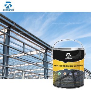 Customized Colors Mica Iron Epoxy Intermediate Paint For Steel Structure